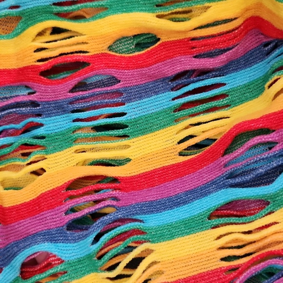Rainbow Pride Stretch Bandaid Dress - Picture 3 of 3
